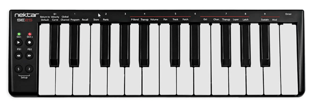 Clavier MIDI Nektar SE25
